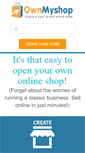 Mobile Screenshot of ownmyshop.com